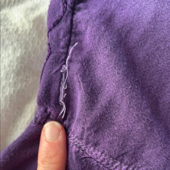 Elegant Purple Sleeveless Dress - Picture 11 of 12